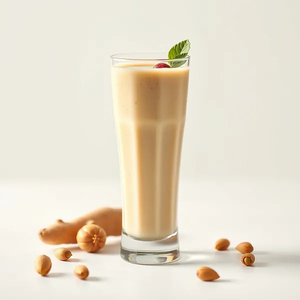 Post-Workout Ginger Pistachio Milk Smoothie