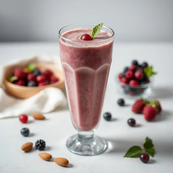 Batido de Goji y Almendra Post Entrenamiento