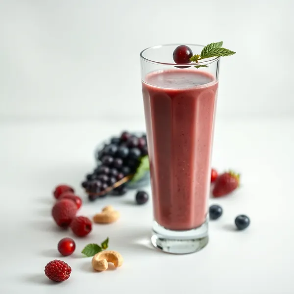 Smoothie de Goji e Leite de Caju Pós-Treino