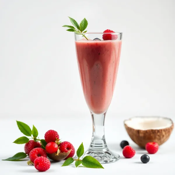 Batido de Goji y Agua de Coco Post Entrenamiento