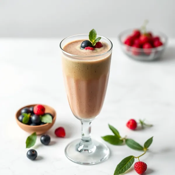 Post-Workout Goji Berry Matcha Tea Smoothie