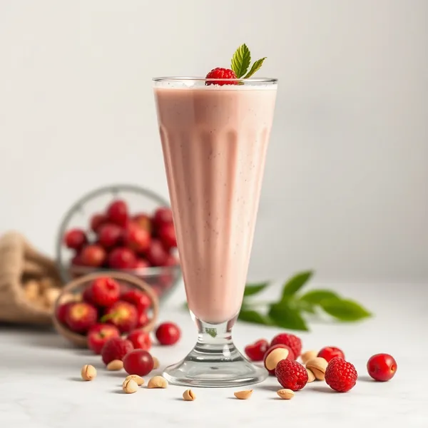 Smoothie de Goji e Pistache Pós-Treino