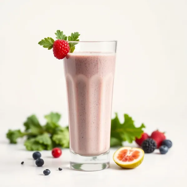 Post-Workout Kale Greek Yogurt Smoothie