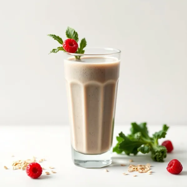 Post-Workout Kale Oat Milk Smoothie