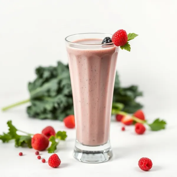 Post-Workout Kale Soja Smoothie