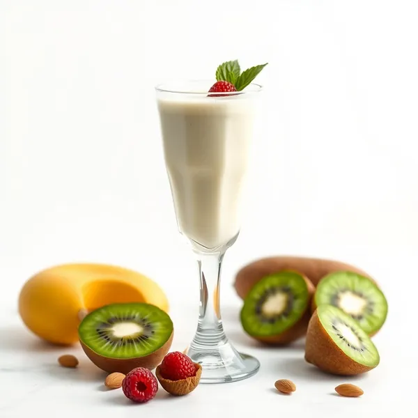 Post-Workout Kiwi Almond Milk Smoothie