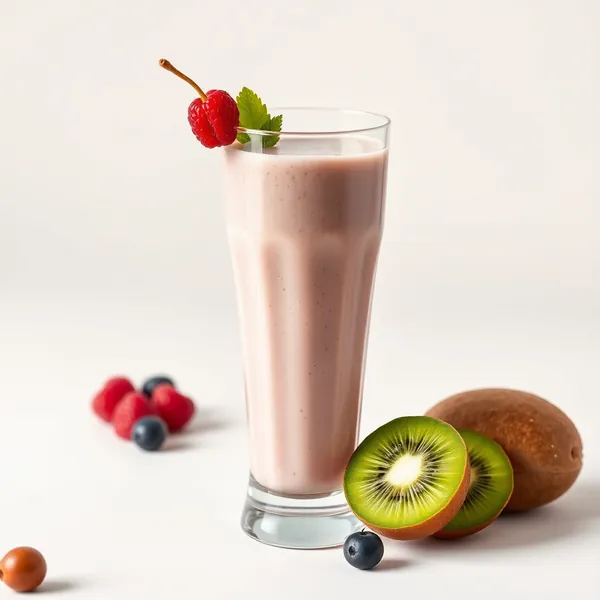 Smoothie de Kiwi e Kefir Pós-Treino