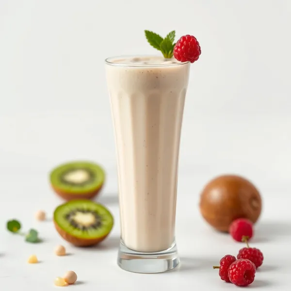 Post-Workout Kiwi Macadamia Milk Smoothie