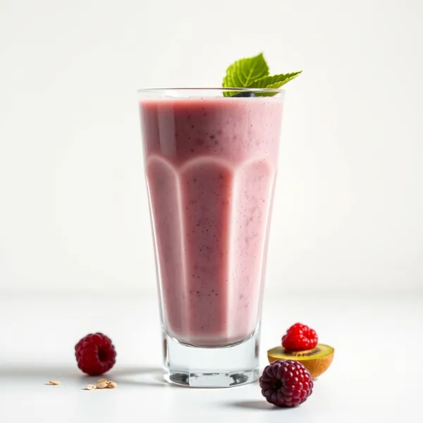 Post-Workout Kiwi Oat Milk Smoothie