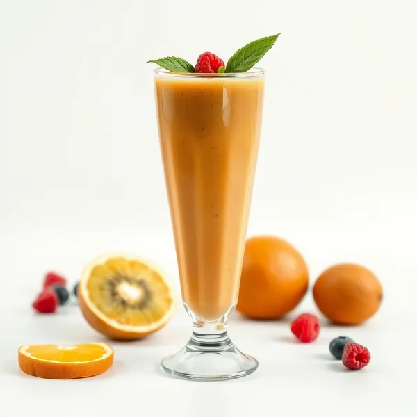 Post-Workout Kiwi Orange Juice Smoothie