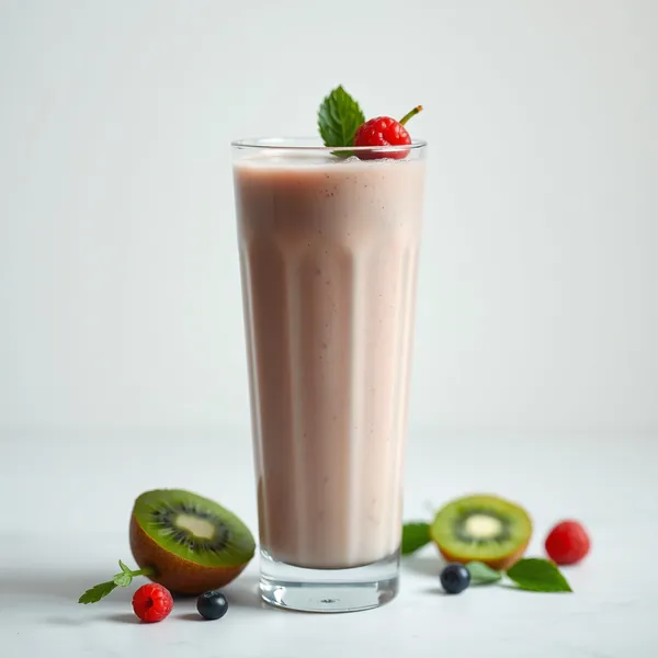 Post-Workout Kiwi Spelt Milk Smoothie