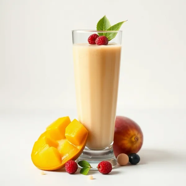 Post-Workout Mango Hazelnut Milk Smoothie