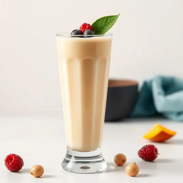 Mango-Macadamia-Milch-Smoothie nach dem Training