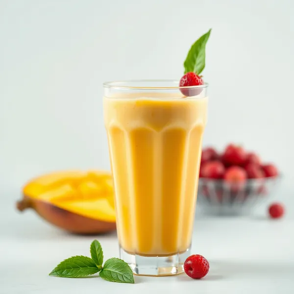Post-Workout Mango Protein Shake Smoothie