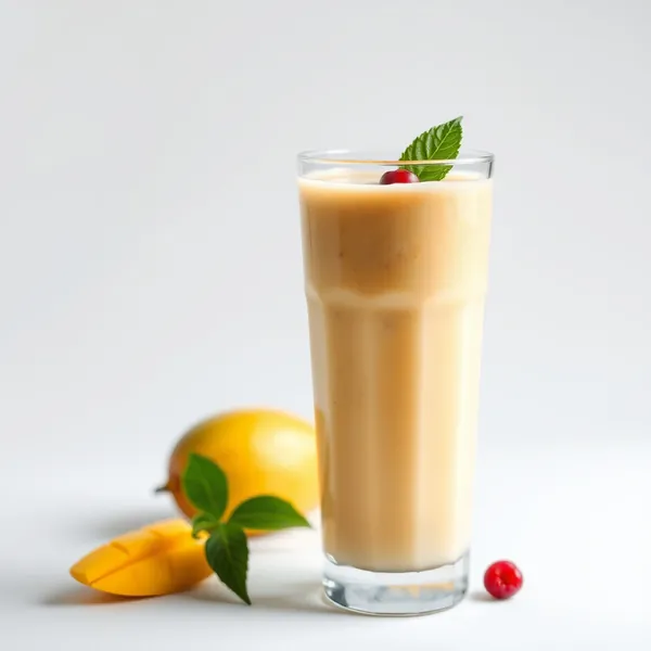 Mango-Soja-Milch-Smoothie nach dem Training