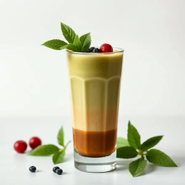 Post-Workout Matcha Cold Brew Coffee Smoothie