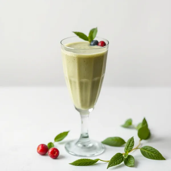 Post-Workout Matcha Griechischer Joghurt Smoothie
