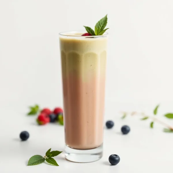 Post-Workout Matcha Kefir Milk Smoothie