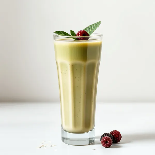 Post-Workout Matcha Oat Milk Smoothie