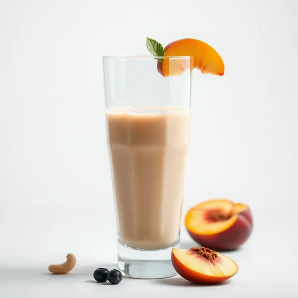 Post-Workout Peach Cashew Milk Smoothie