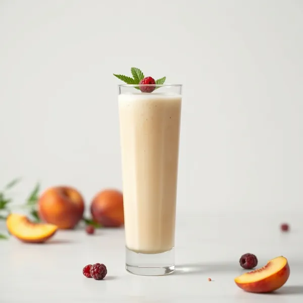 Post-Workout Peach Coconut Water Smoothie