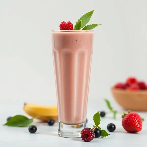 Post-Workout Peanut Butter Greek Yogurt Smoothie