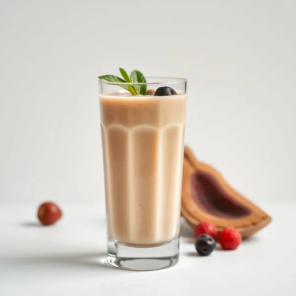 Post-Workout Peanut Butter Hazelnut Milk Smoothie