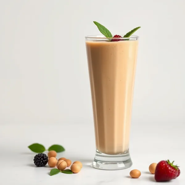 Post-Workout Peanut Butter Macadamia Milk Smoothie