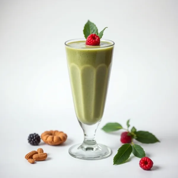 Post-Workout Peanut Butter Matcha Tea Smoothie