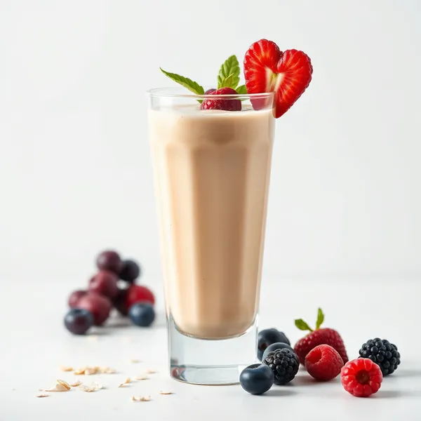 Post-Workout Peanut Butter Oat Milk Smoothie