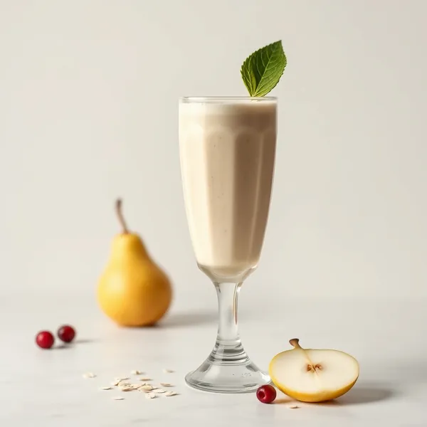 Post-Workout Pear Oat Milk Smoothie