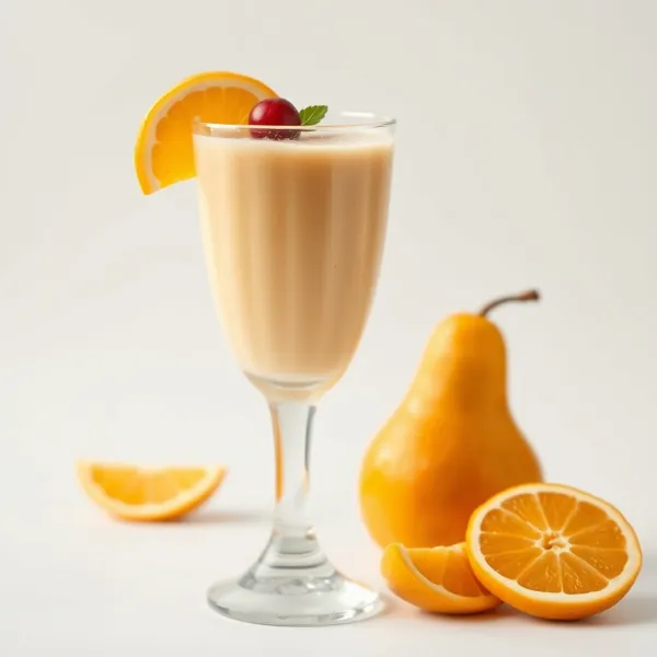 Smoothie de Pera e Laranja Pós-Treino