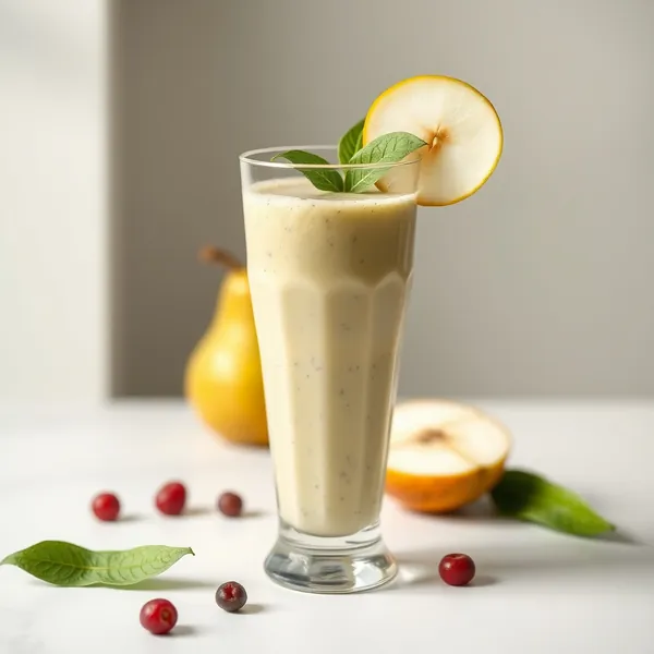 Post-Workout Pear and Pea Milk Smoothie