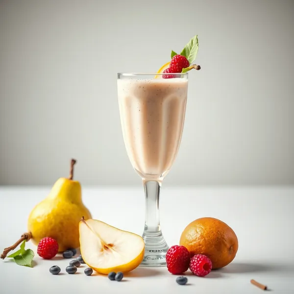 Post-Workout Pear Protein Shake Smoothie