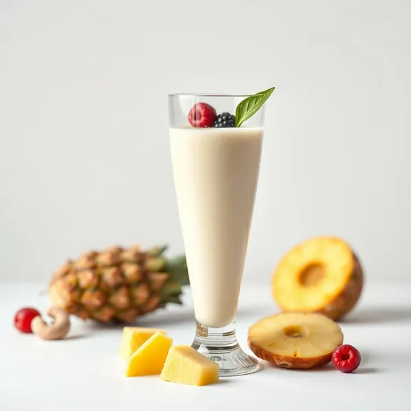 Post-Workout Pineapple Cashew Milk Smoothie