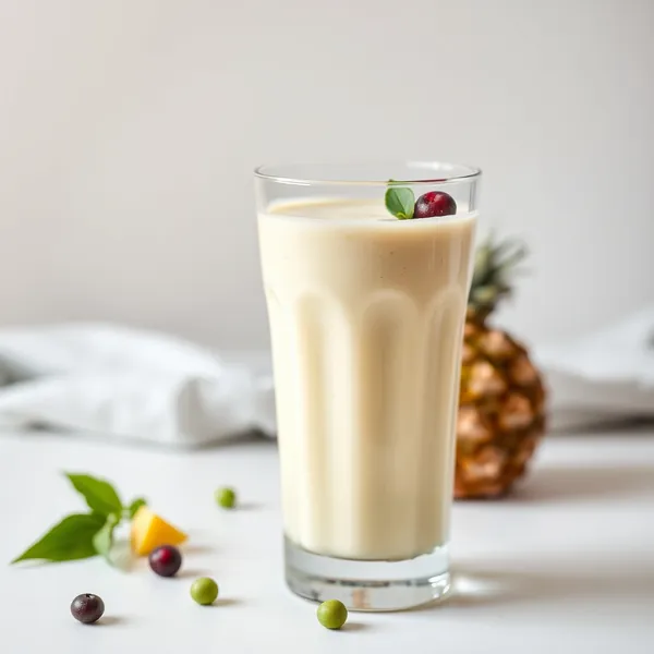 Post-Workout Pineapple Pea Milk Smoothie
