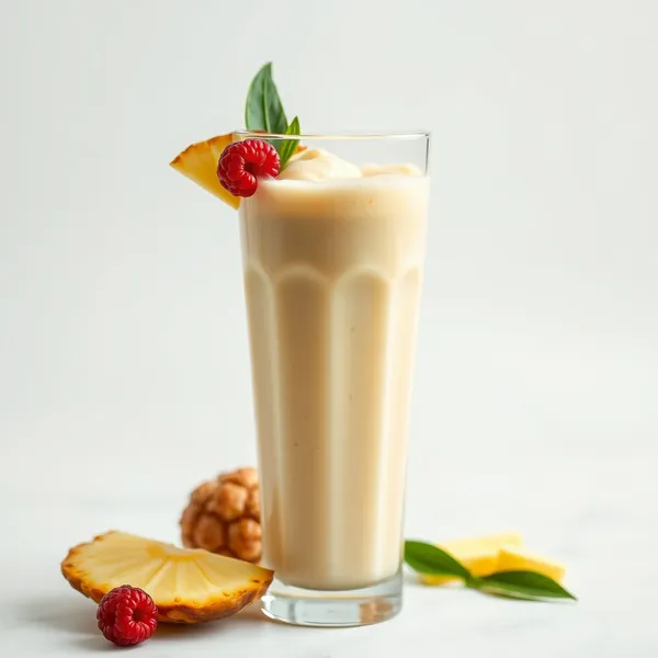 Post-Workout Pineapple Protein Shake Smoothie