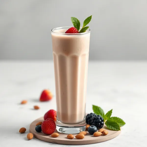 Batido de Almendra con Proteína Post Entrenamiento