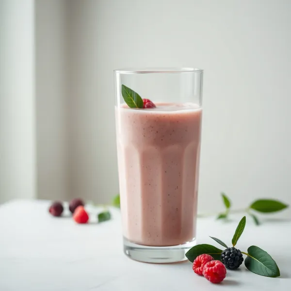 Batido de Leite de Cânhamo e Proteína Pós-Treino