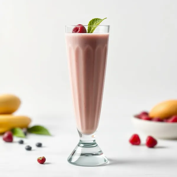 Batido de Proteína em Pó com Leite de Macadamia