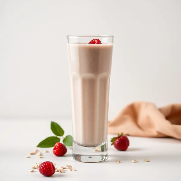 Post-Workout Protein Powder Oat Milk Smoothie
