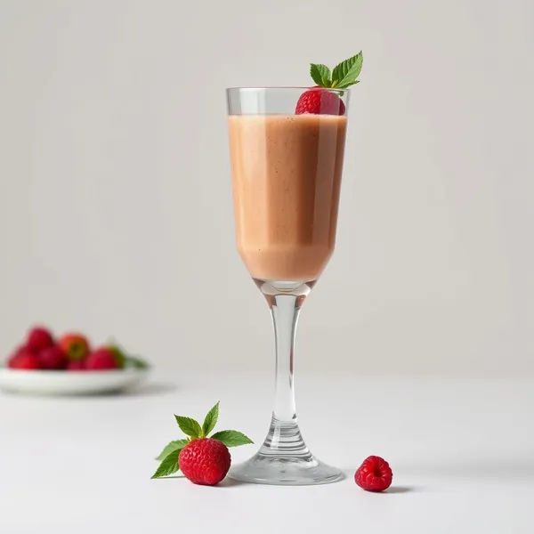 Post-Workout Raspberry Cold Brew Coffee Smoothie