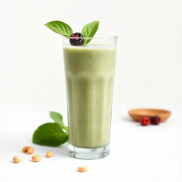 Post-Workout Spinach Cashew Milk Smoothie
