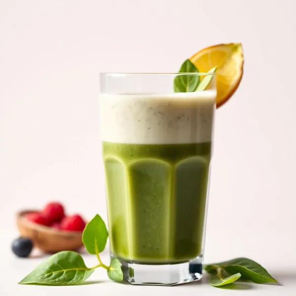 Post-Workout Spinach Coconut Water Smoothie