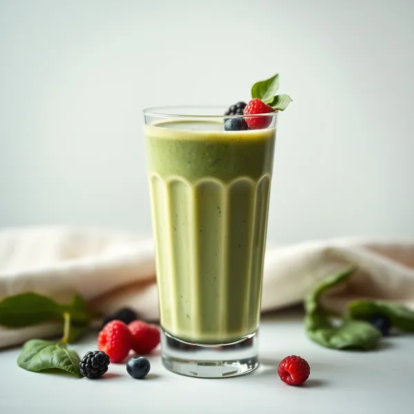 Post-Workout Spinach Hemp Milk Smoothie