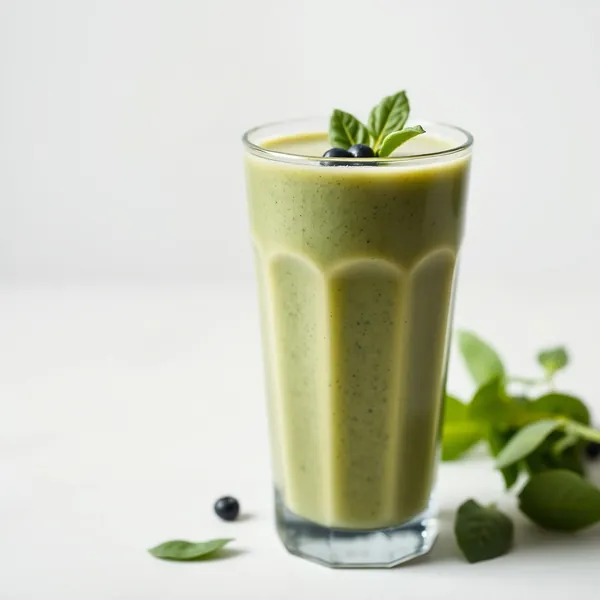 Frullato di Spinaci e Latte di Piselli Post Allenamento
