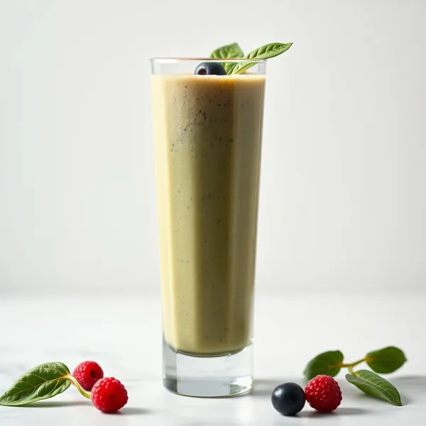 Post-Workout Spinach Protein Shake Smoothie