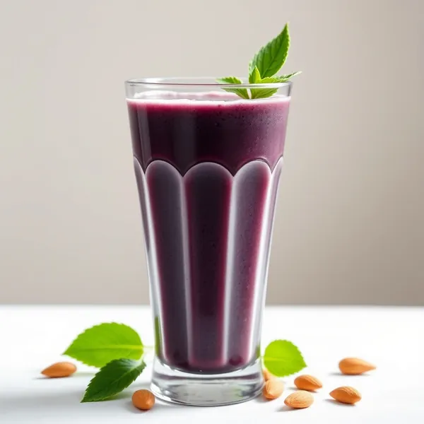 Post-Workout Spirulina Almond Coconut Milk Smoothie