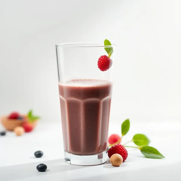 Post-Workout Spirulina Macadamia Milk Smoothie
