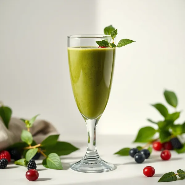 Post-Workout Spirulina Matcha Tea Smoothie